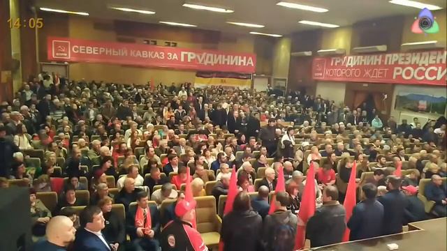 Грудинин в Ставрополье. Отец Александр, монах смотреть онлайн