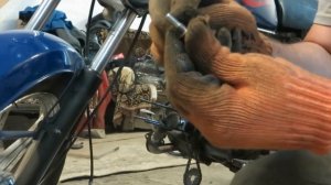 Китайский мопед Альфа  Замена колец