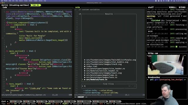 Stream archive: Creating a Yew Component Library in Rust for my LMS stream 5 (2023-01-19) смотреть онлайн