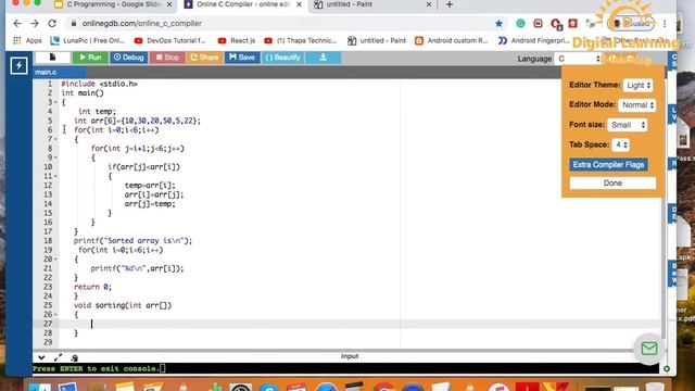30 C Pass Array to Function | Online Training Download app from below link смотреть онлайн