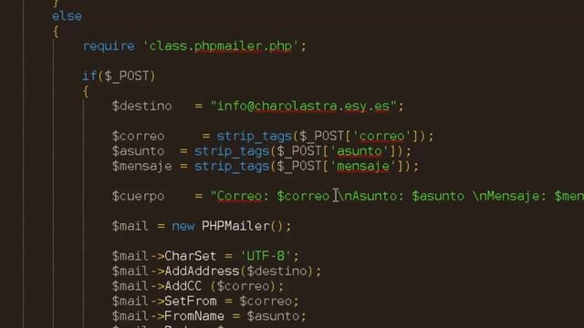 Formulario de contacto en laravel 4 (como hacerlo funcionar con phpmailer) смотреть онлайн