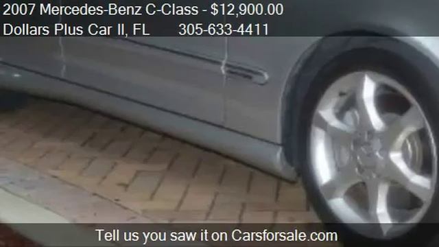 2007 Mercedes-Benz C-Class C230 Sport Sedan - for sale in Mi смотреть онлайн