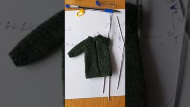 Кардиган на куклу смотреть онлайн