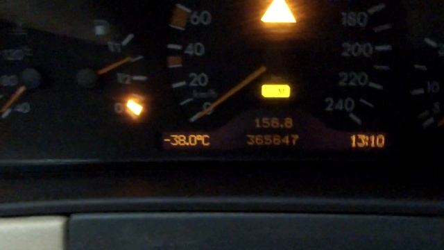 Сброс сервисного интервала Mercedes W210 смотреть онлайн