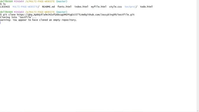 How to push files from Git terminal to GitHub - 06 смотреть онлайн