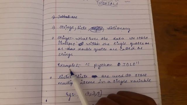 WHAT IS STRING, LIST, DICTIONARY||DEFINITION WITH EXAMPLES||PYTHON смотреть онлайн