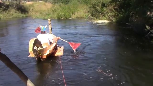 Как построить лодку викингов (драккар) своими руками смотреть онлайн