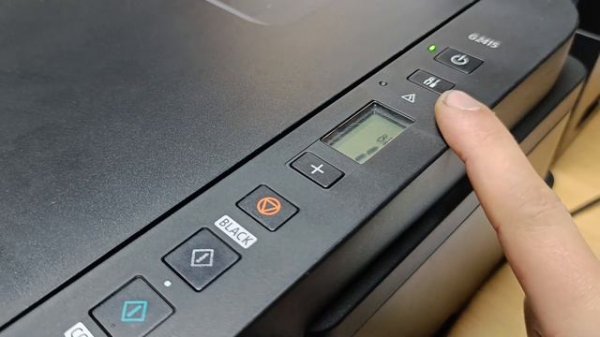 Canon g2415 очистка печатающей головки без драйвера и ПК, ноутбука.