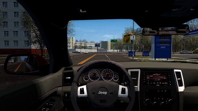 Jeep Grand Cherokee SRT8 - City Car Driving | Logitech G29 Steering Wheel Gameplay смотреть онлайн