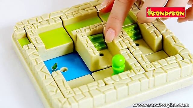 Настольная логическая игра - Лабиринт (Bondibon) смотреть онлайн