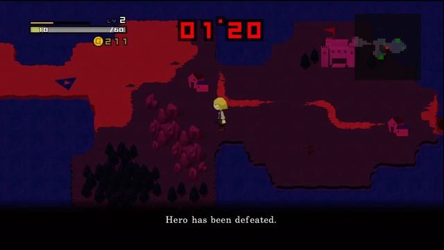 HALF-MINUTE HERO - Super Mega Neo Climax - HD Gameplay смотреть онлайн