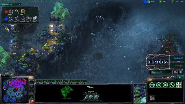 StarCraft - MRI1 - Mouz vs Root - Game Two (Strelok vs Slush) смотреть онлайн