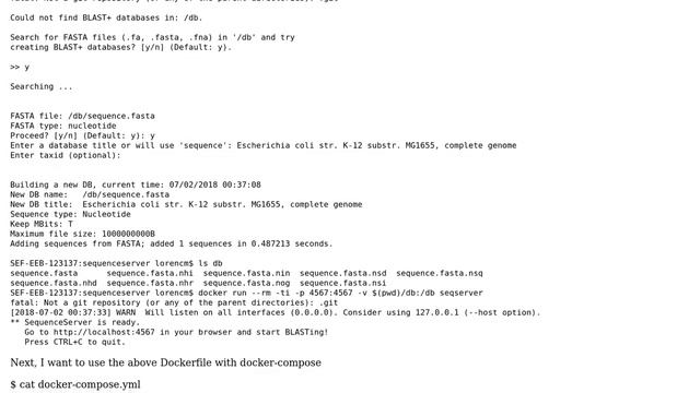 DevOps & SysAdmins: docker-compose response interactively to docker output смотреть онлайн