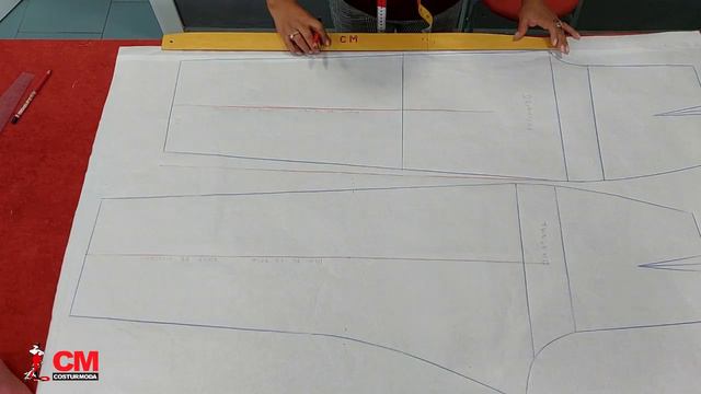 ◼️Cómo HACER El PATRÓN Del PANTALÓN PALAZZO 📐✏️