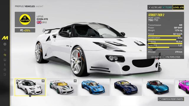 The Crew Motorfest: All ST2 Cars Pro-settings