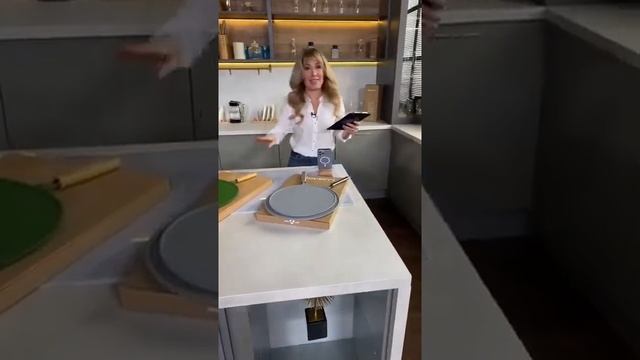 Антиразбрызгиватель Boverri, ручка: сталь, бамбук; диаметр: 28 и 32 см смотреть онлайн
