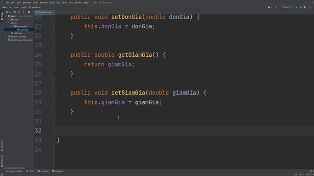 [MOB1014 - Java 1] Lab 4 Bài 1: Tạo lớp sản phẩm và một số phương thức (Source Code Download) ✔ смотреть онлайн