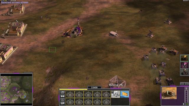 Command & Conquer Generals MASSIVE GAME, UnderCover FFA DEFCON as Demo general смотреть онлайн