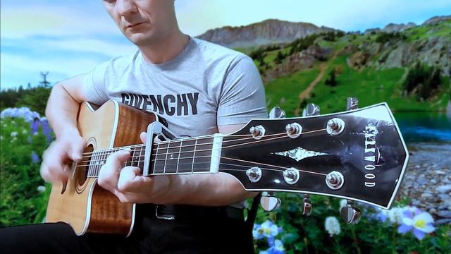 Sabyan - Aisyah Istri Rasulullah кавер на гитаре. Красивая нежная музыка для души. Фингерстайл смотреть онлайн