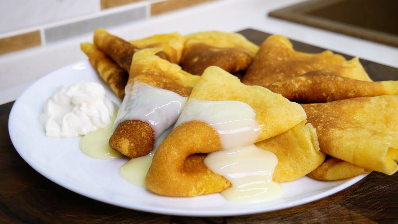 Самые вкусные блинчики. Блины на МАСЛЕНИЦУ, цыганка готовит. смотреть онлайн