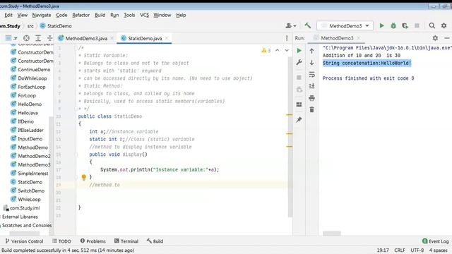 What is Static Variable and Static Method in Java? (29) || #Java Programming смотреть онлайн