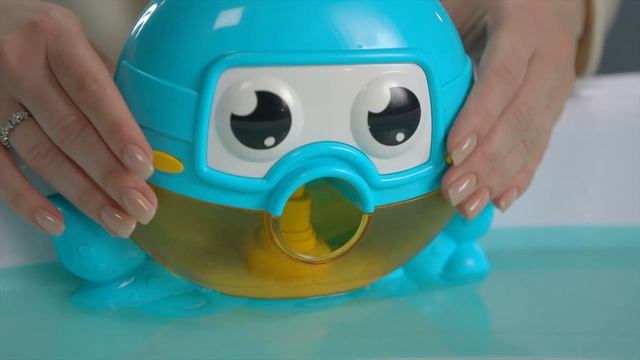 Игрушка для ванны Осьминог и пузыри смотреть онлайн