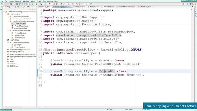 022 - Learning Mapstruct - Result Type Mapping смотреть онлайн
