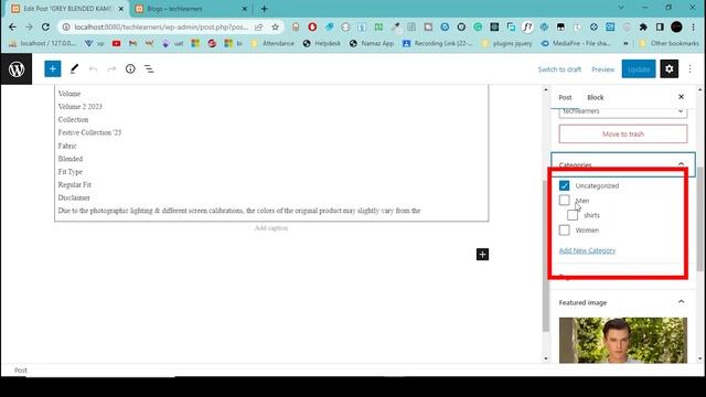 How to create sub\Child Category in WordPress | Learn WordPress | #13 смотреть онлайн