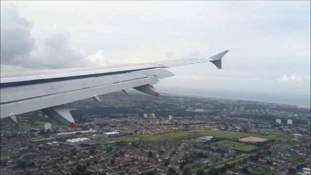 British Airways Airbus A321 Scenic Approach to Aberdeen Airport смотреть онлайн