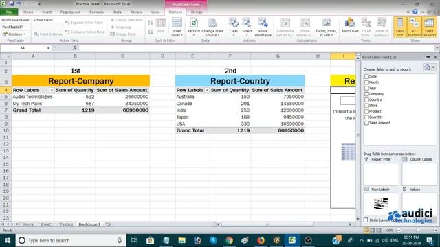 How to create DASHBOARD in excel in HINDI смотреть онлайн