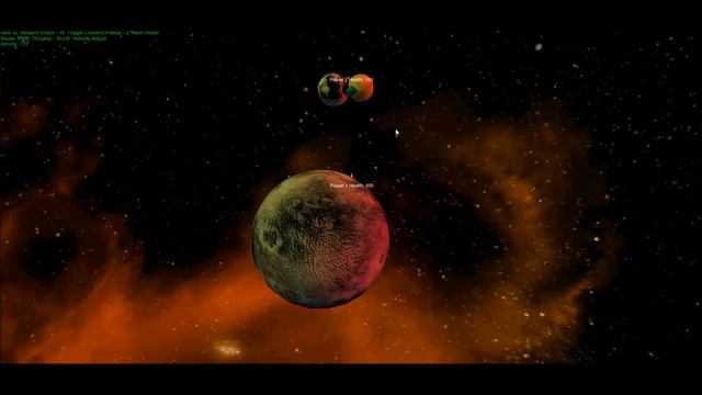 Planetillary Demo 13 Warheads Chill, Flame, Poison Effects and lowpoly ship смотреть онлайн
