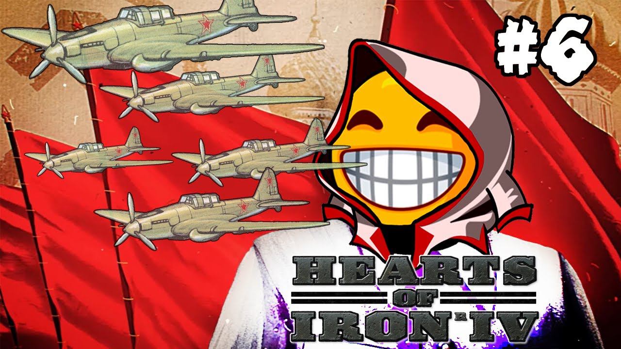 Только Самолёты за советский союз Hearts of Iron IV | сетевая игра hoi4 №6 смотреть онлайн