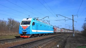 ЭП1М-440 с поездом №121 Владикавказ - Санкт-Петербург