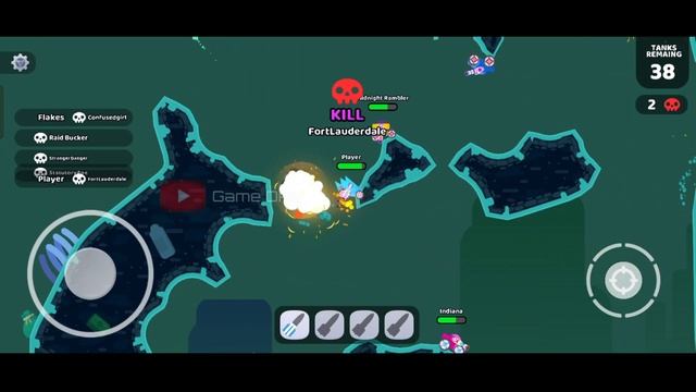 Mad Royale io Tank Battle - Gameplay Walkthrough Part 1 || GameOke 2023 смотреть онлайн