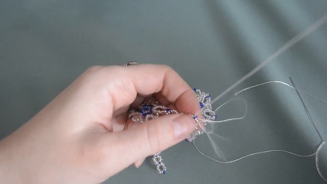 Новогодний шар из бисера. Бисероплетение. Мастер класс смотреть онлайн