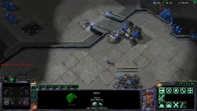 StarCraft II: TvZ Ravager rush defense, one more example. смотреть онлайн