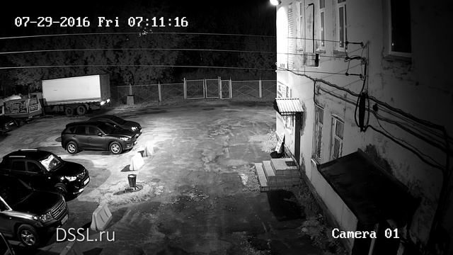 Смотри как показывает IP камера Hiwatch DS I220 ночью