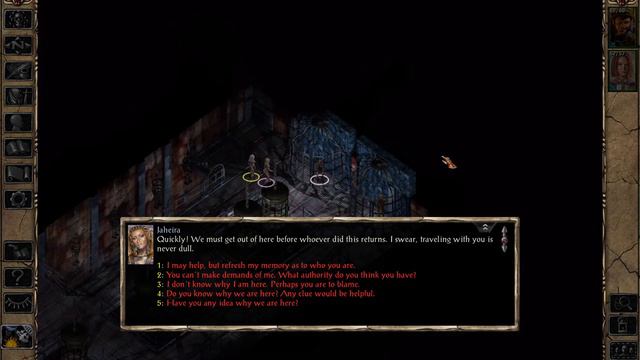 Baldur's Gate 2 EE #01 An unfamiliar place, at least I don't have amnesia смотреть онлайн