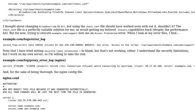 DevOps & SysAdmins: After updating php.ini via Plesk my htaccess file stopped working смотреть онлайн