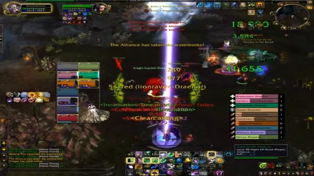 World of Warcraft 1700 RBG Resto Druid Shadowblooms смотреть онлайн