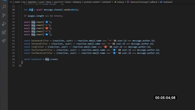 Reaction Collector in Discord.js ­— #41 смотреть онлайн