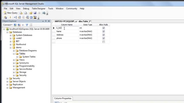 C# Tutorials in Tamil part - 46 Create database and Table смотреть онлайн