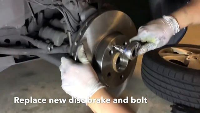 Mercedes V Class Brake Replacement.