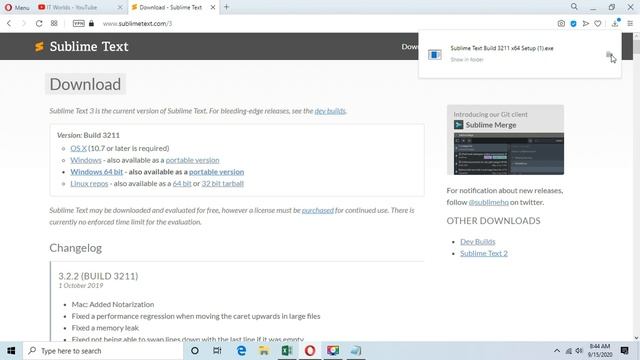 Sublime text 3 Installation смотреть онлайн