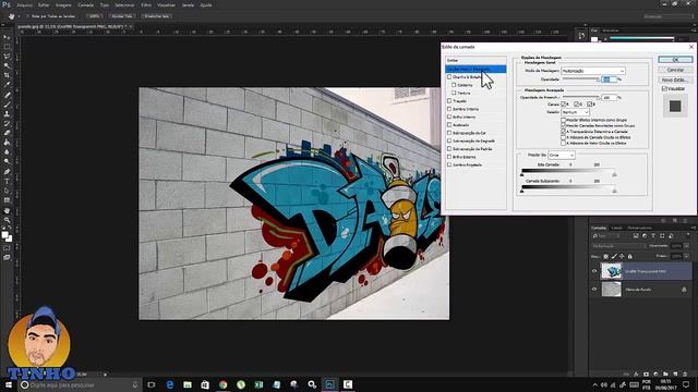 Photoshop Tutorial Efeito Graffiti Photo Effects смотреть онлайн