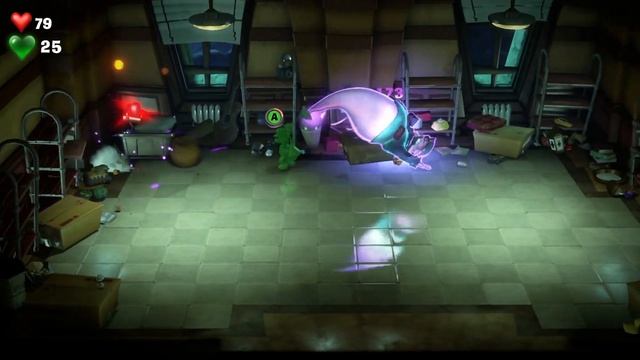 LUIGI´S MANSION 3 ? How to defeat Kruller (the Mall Cop Ghost) смотреть онлайн