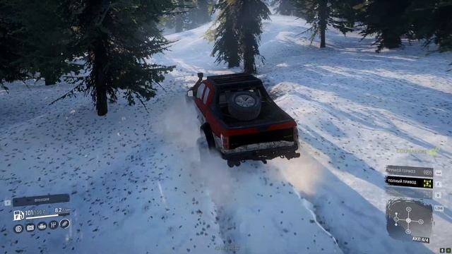 FORD RAPTOR ПОКОРЯЕТ КАНАДУ. НОВАЯ КАРТА В SNOWRUNNER смотреть онлайн