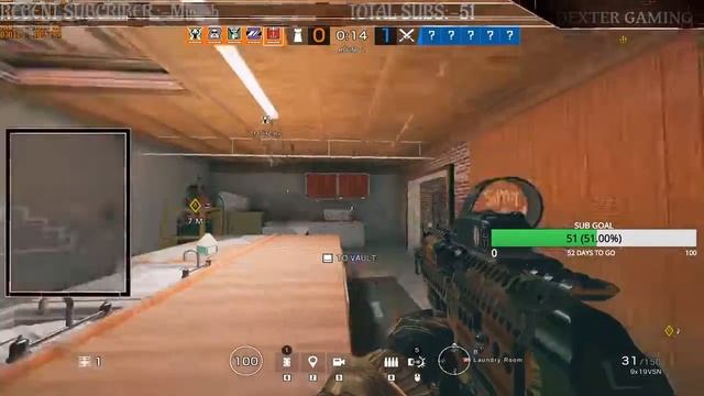 RAINBOW SIX SIGE LIVE... LETS HITS THE 60 SUBS смотреть онлайн