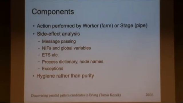 Erlang 2014: Discovering Parallel Pattern Candidates In Erlang