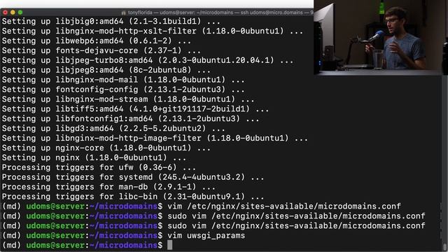 How to Deploy Django on Nginx with uWSGI (full tutorial) смотреть онлайн